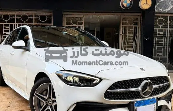 مرسيدس C180 AMG 2023 كسر زيرو ٦٠٠٠ كم للبيع