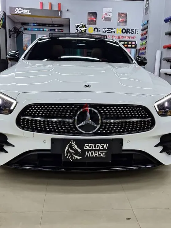 مرسيدس E200 AMG 2021 كاملة عداد قليل جداً