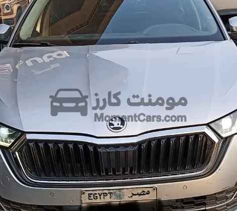 سكودا أوكتافيا 2021 اتوماتيك جلد 90 ألف كم