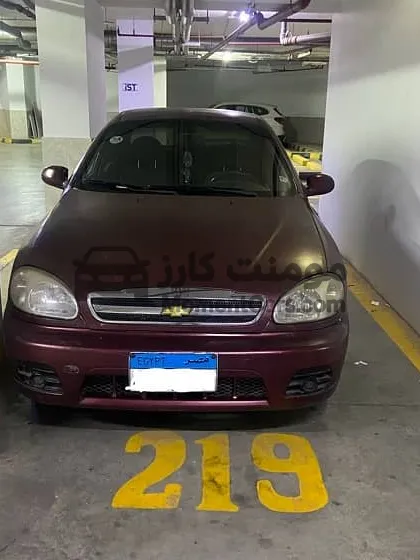 شيفروليه لانوس 2012 مانيوال فبريكة عدا رفرف واكصدام