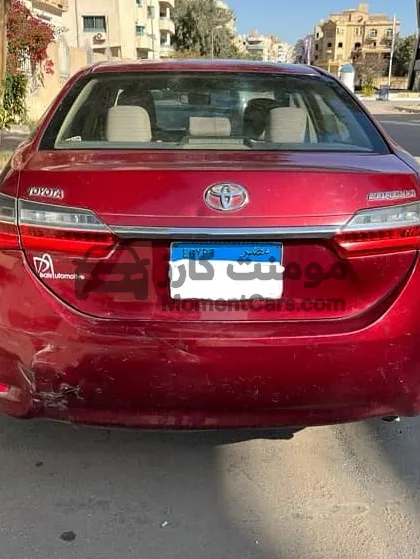 تويوتا كورولا 2017 تاني فئة أول مالك للبيع