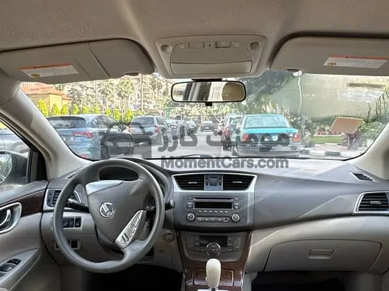 نيسان سنترا 2018 اتوماتيك جلد 68 ألف كم