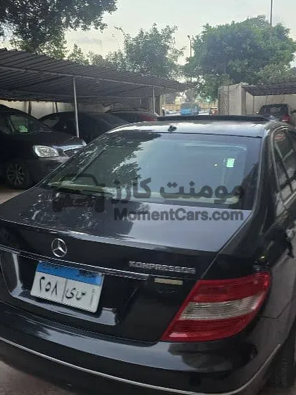 مرسيدس C200 2008 فابريكة حالة ممتازة للبيع