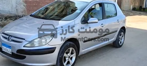 بيجو 307 مانيوال 1400 سي سي 2002 للبيع