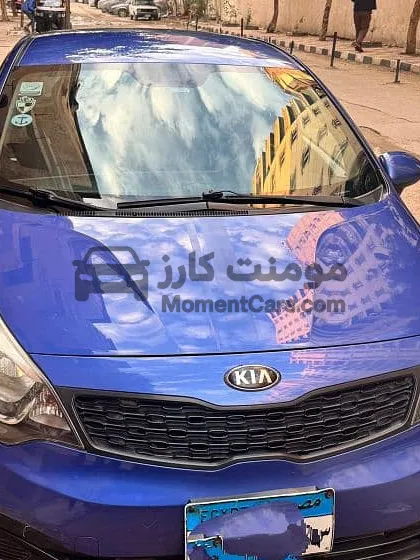 كيا ريو 2013 سيدان فرش جلد تحكم طارة للبيع