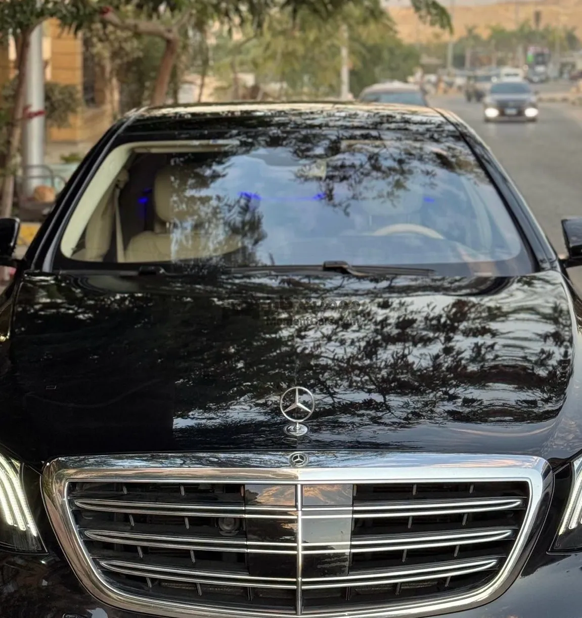 مرسيدس S450 موديل 2018 سيدان عداد 55,000 كم