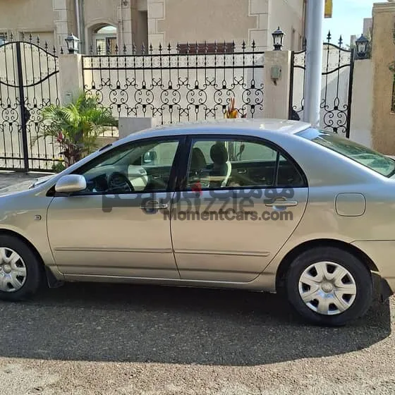 تويوتا كورولا 2004 اتوماتيك خليجي 173 ألف كم للبيع