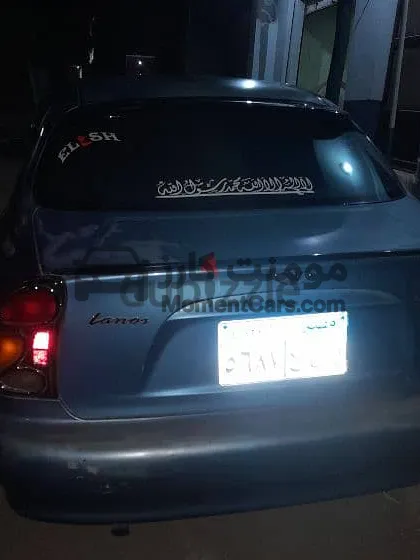 دايو لانوس 2007 مستعملة للبيع، ناقل حركة يدوي وتعمل بالغاز الطبيعي