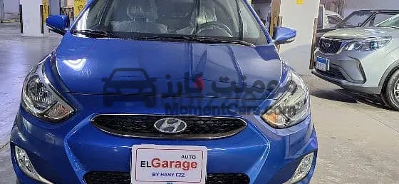 هيونداي أكسنت 2024 أعلى فئة 9000 كم للبيع