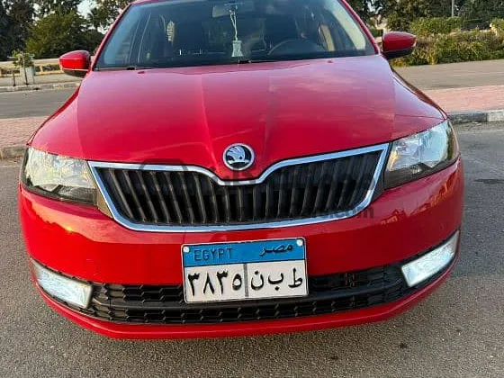 سكودا رابيد 2016 اتوماتيك كسر زيرو للبيع