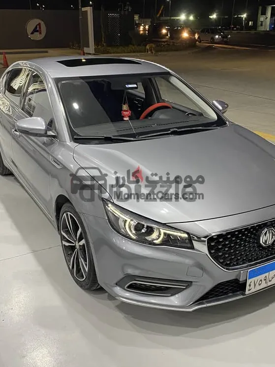 إم جي 6 2019 أعلى فئة 45 ألف كم فرش أحمر