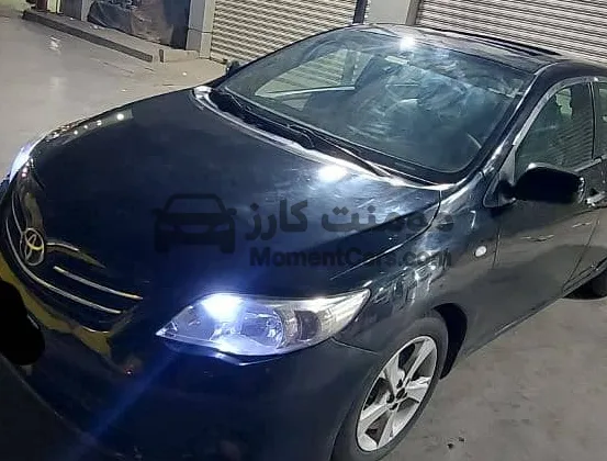 تويوتا كورولا 2011 خليجى اعلى فئة فتحة سقف