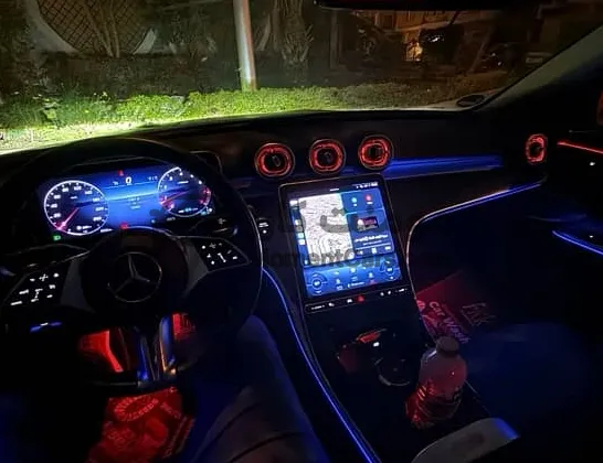 مرسيدس C200 2022 أفنجارد - حالة ممتازة للبيع