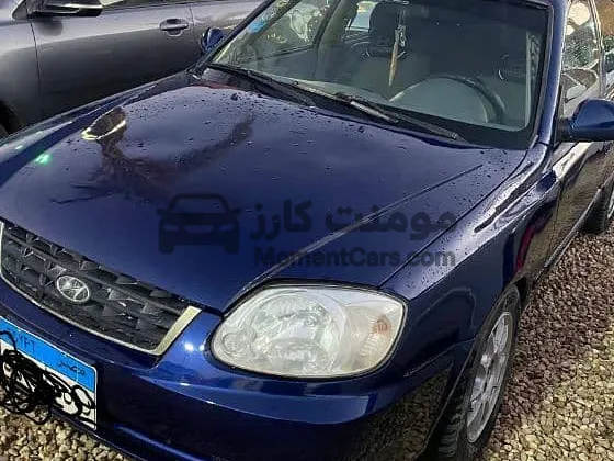 هيونداي فيرنا 2007 مانيوال للبيع رخصة سارية