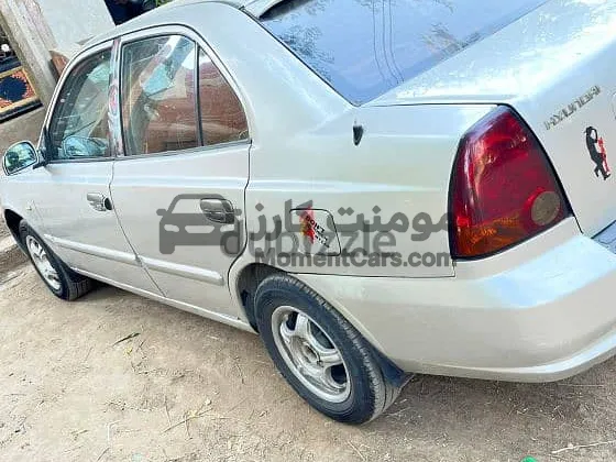 سيارة هيونداي فيرنا 2008 مانيوال بحالة ممتازة للبيع