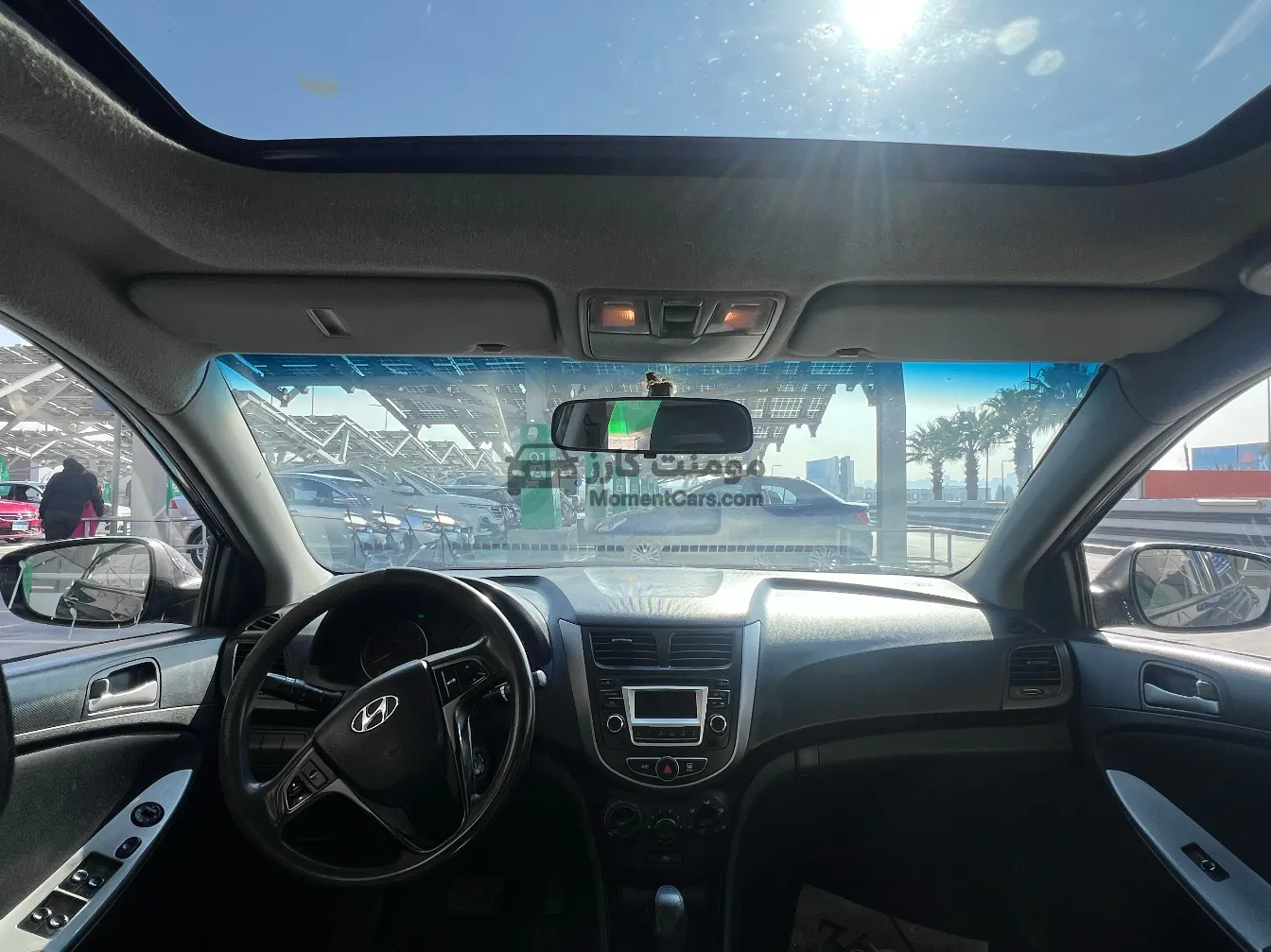 هيونداي أكسنت RB 2016 اتوماتيك فتحة سقف