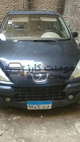 بيجو 307 موديل 2007 خليجي كاملة فتحة سقف اتوماتيك للبيع