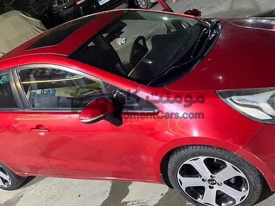 كيا ريو 2013 كاملة أوتوماتيك فتحة سقف للبيع