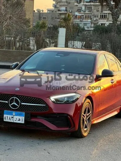 مرسيدس C180 2024 AMG كسر زيرو للبيع