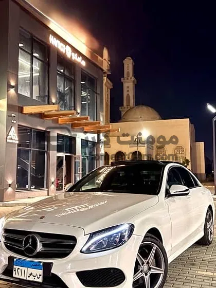 مرسيدس C180 AMG 2015 عداد 150 ألف كم للبيع