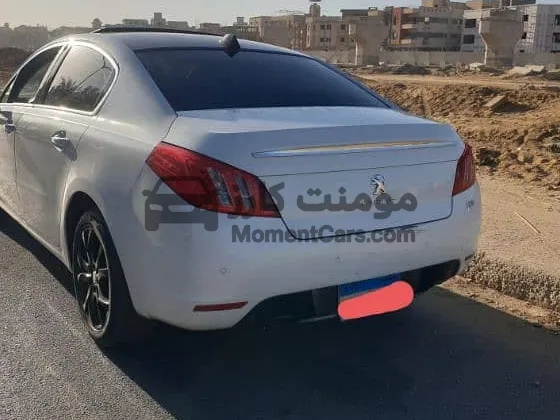 بيجو 508 2013 أعلى فئة جلد أتوماتيك