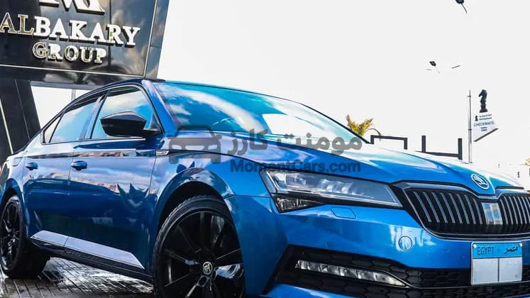 سكودا سوبيرب سبورت لاين 2021 للبيع عداد 100 ألف كم