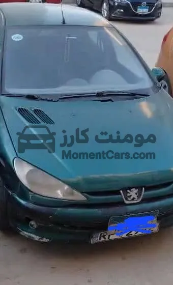 بيجو 206 موديل 2003 مانيوال رخصة سنتين