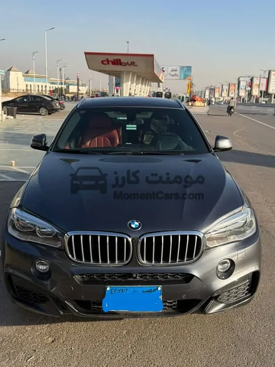 بي ام X6 2018 XDRIVE 50i - 140 ألف كم - صيانة توكيل