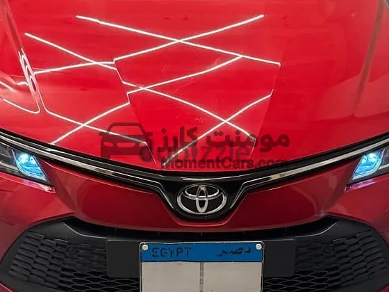 تويوتا كورولا 2024 فئة تانية 38 ألف كم للبيع