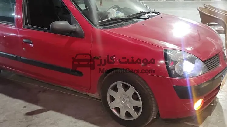 رينو كليو 2002 مانيوال 1200cc حالة ممتازة للبيع
