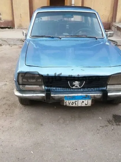 بيجو 504 موديل 1977 للبيع فرش جلد مانيوال