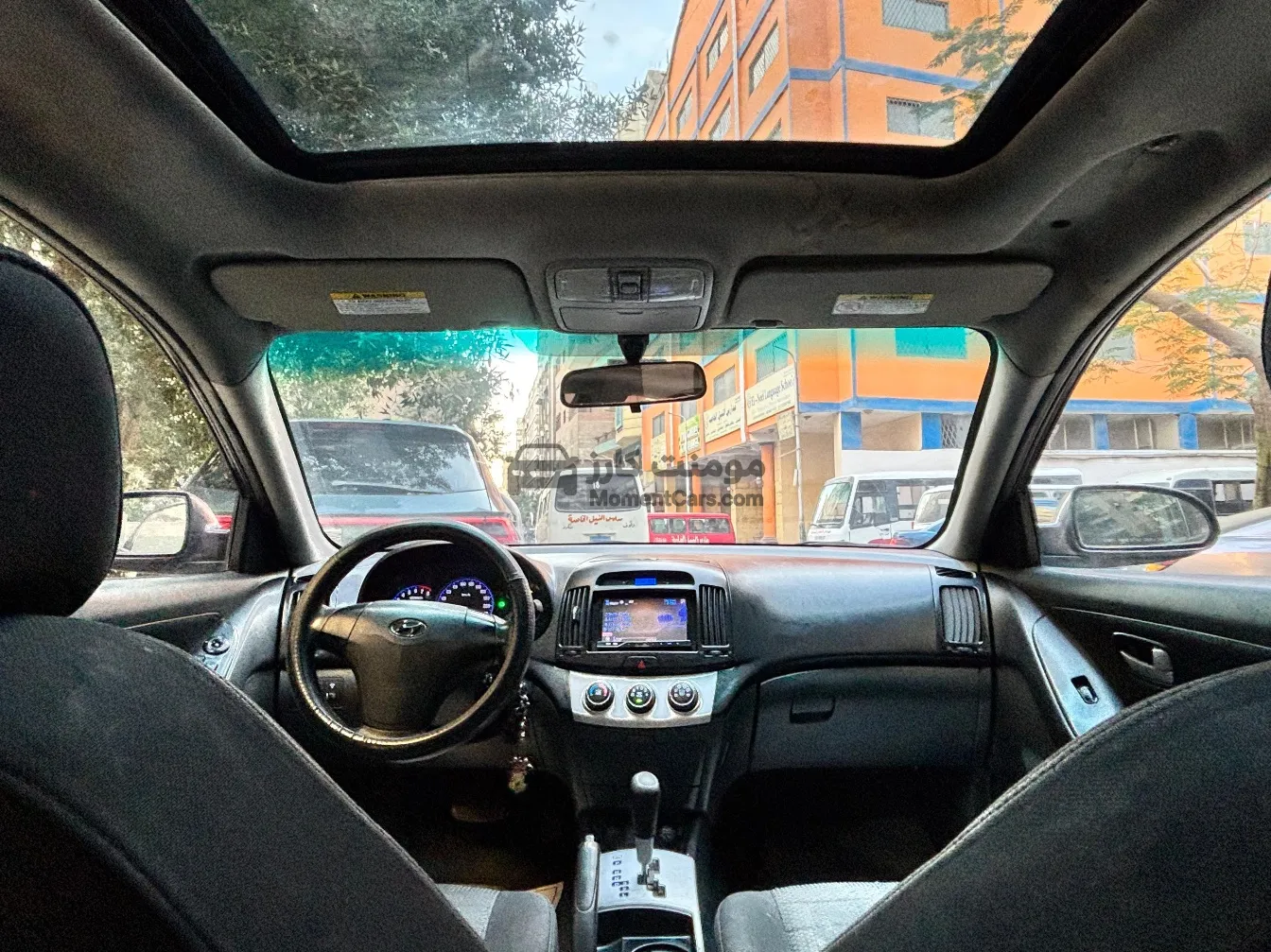 هيونداي النترا 2009 اتوماتيك اعلي فئة فتحة سقف