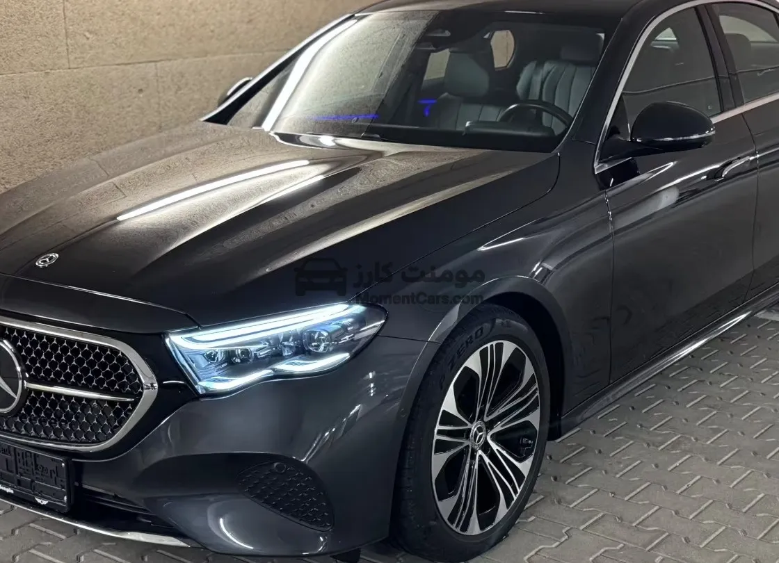 مرسيدس E200 موديل 2024 كسر زيرو 27 ألف كم للبيع