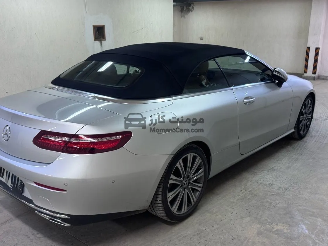 مرسيدس E200 كابورليه 2018 عداد 35 ألف كم