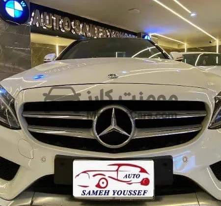 مرسيدس C180 موديل 2018 AMG حالة ممتازة للبيع