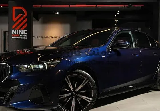BMW 520i 2025 M Sport كسر زيرو للبيع - 4000 كم