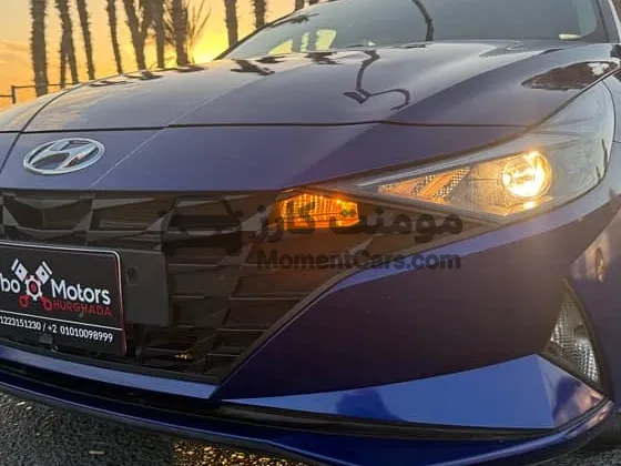 هيونداي إلنترا 2022 فئة ثالثة عداد قليل للبيع