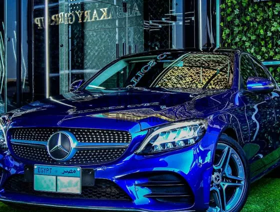 مرسيدس بنز C200 AMG موديل 2020 عداد 53000 كم