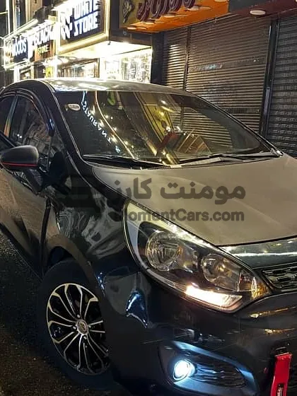 كيا ريو 2013 مانيوال 6 سرعات - كاوتش وجنط جديد