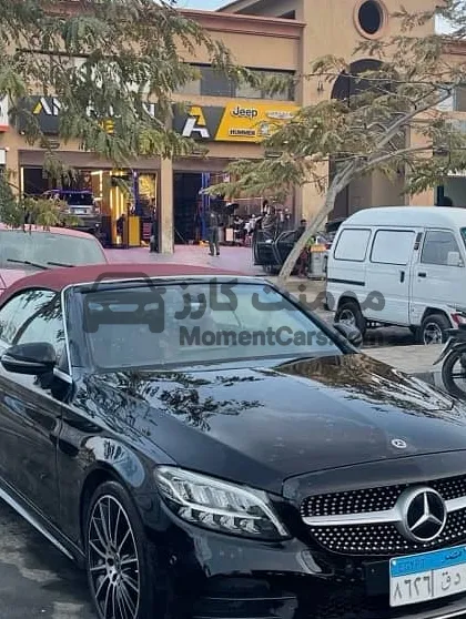 مرسيدس C300 كابريو 2020 - 45 ألف كم للبيع