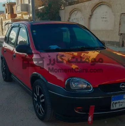 أوبل كورسا 1994 مانيوال 1200cc فتحة سقف للبيع