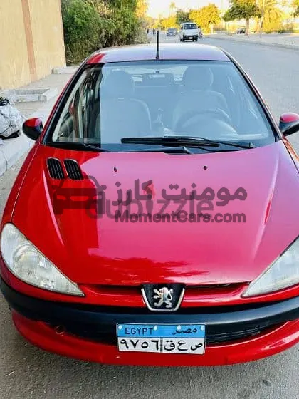 بيجو 206 اتوماتيك 2006 حالة نادرة للبيع