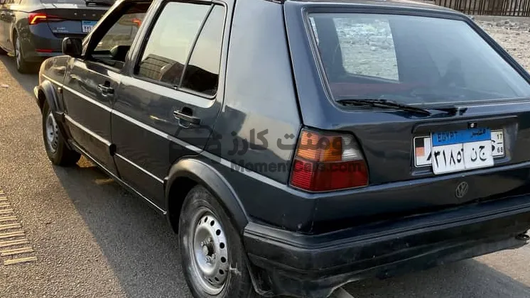 فولكس فاجن جولف 2 موديل 1986 فتحة سقف 1600 للبيع