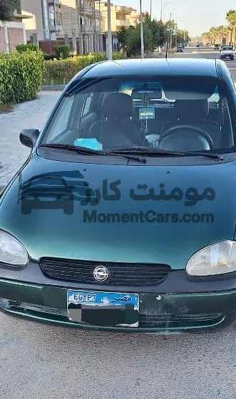 أوبل كورسا 1998 مانيوال - موفرة بنزين - حالة ممتازة