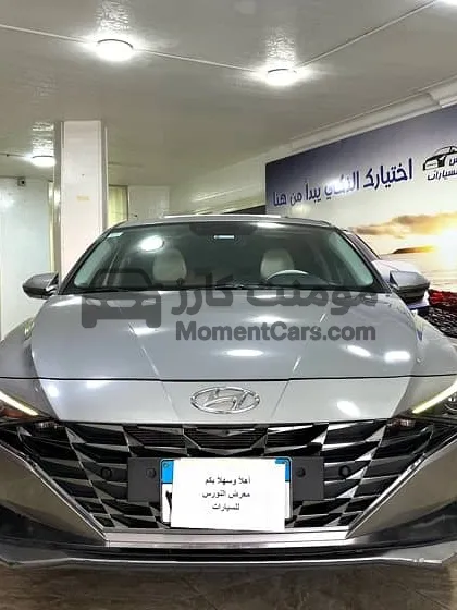 هيونداي إلنترا 2021 فئة خامسة بصمة فتحة سقف للبيع