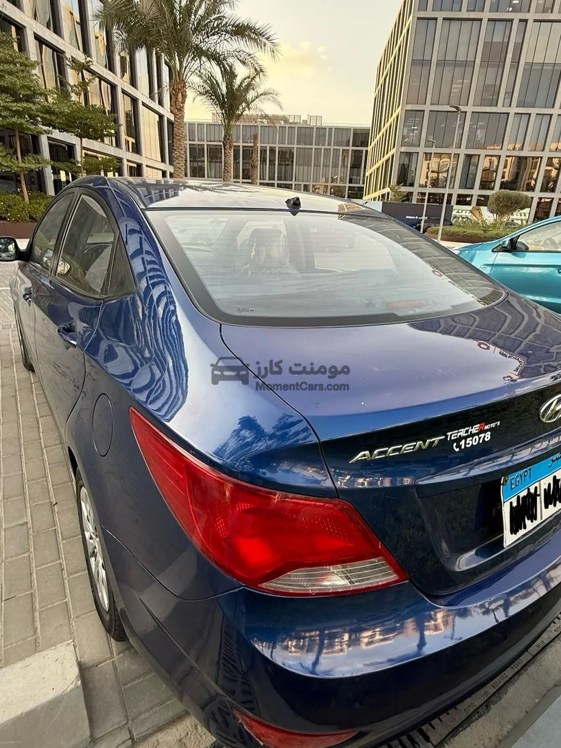 هيونداي أكسنت 2016 اتوماتيك فئة تانية فتحة سقف