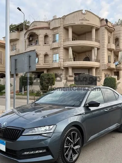 سكودا سوبرب سبورت لاين 2022 كسر زيرو للبيع