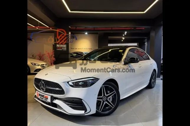 مرسيدس C 200 2025 أتوماتيك 7000 كم للبيع