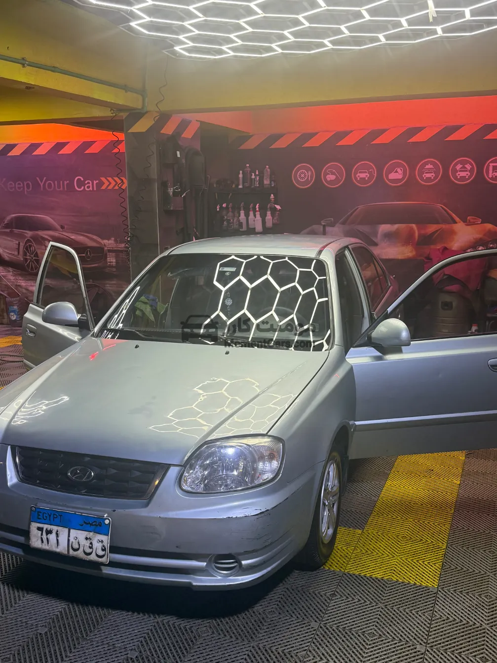 هيونداي فيرنا 2009 مانيوال حالة نادرة 16 ألف كم