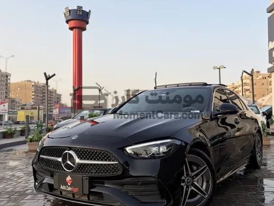 مرسيدس C180 AMG موديل 2023 ضمان وكيل للبيع